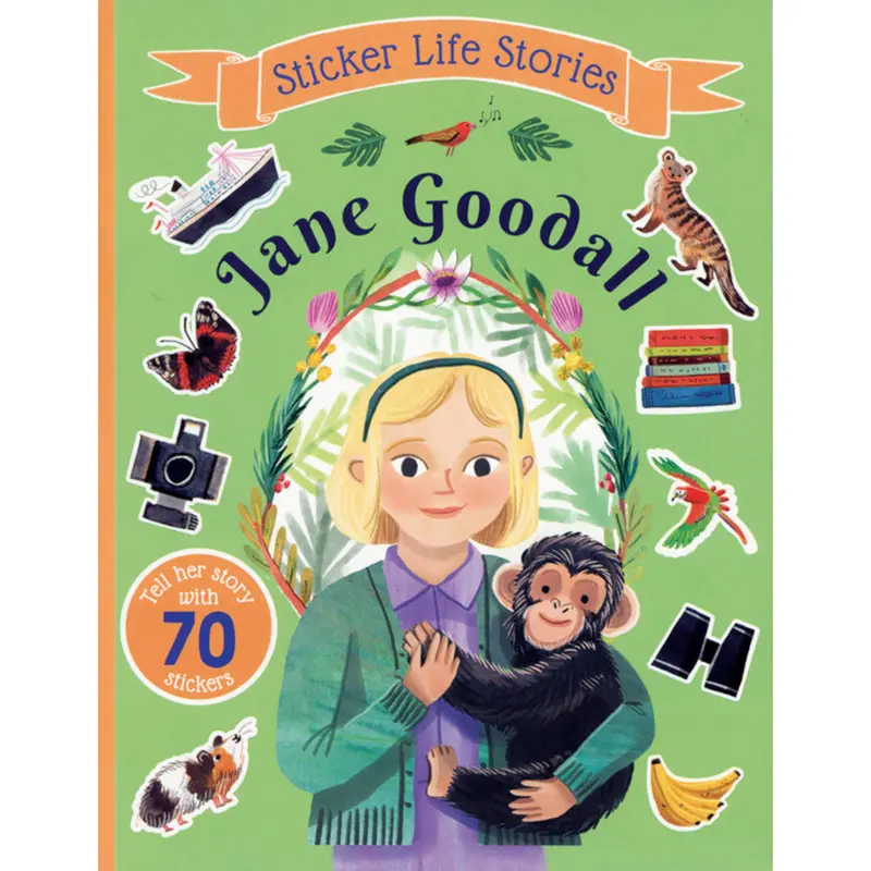 Sticker Life Stories: Jane Goodall