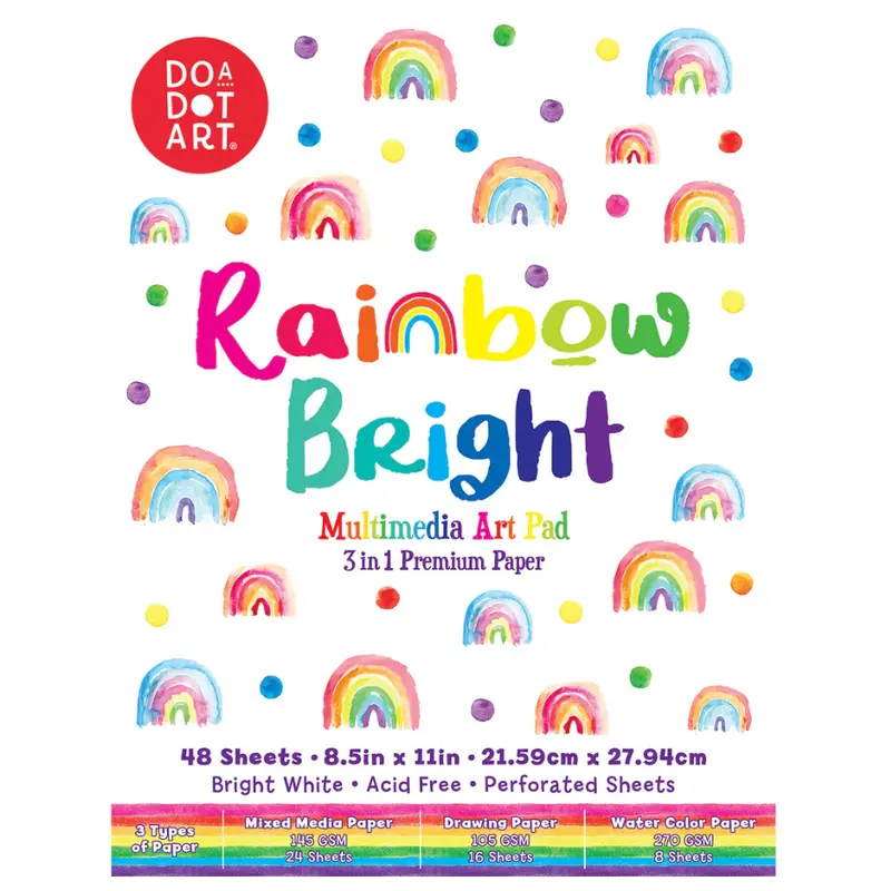 Art Pad Rainbow Bright