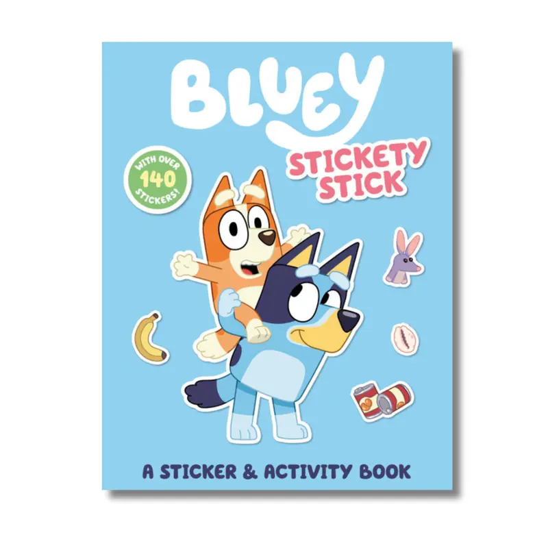 Bluey Stickety Stick, a Sticker & Activity Book