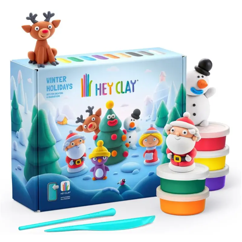 Winter Holidays Hey Clay