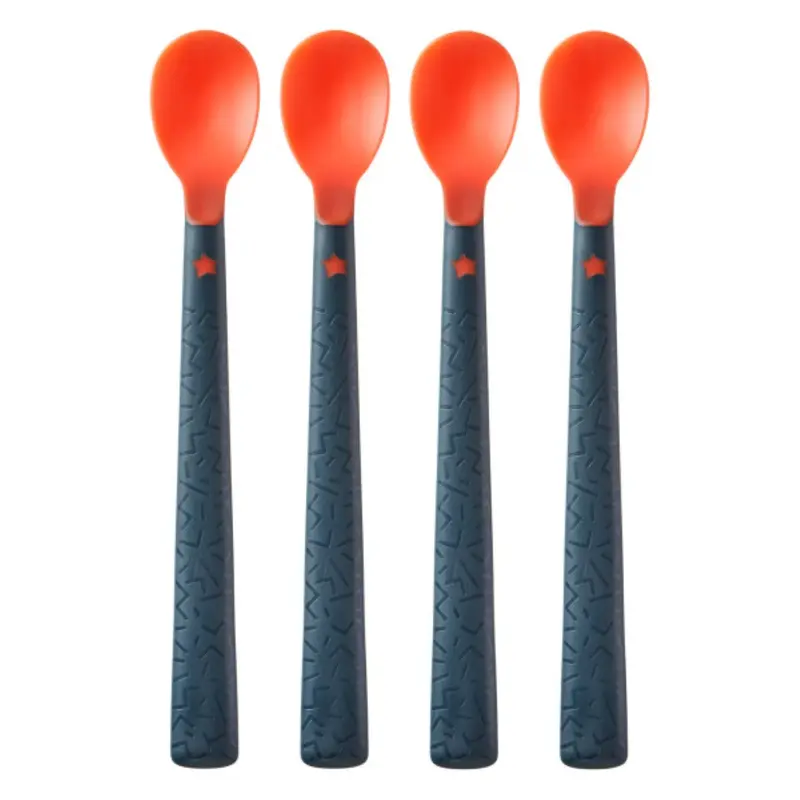 Heat Sense Soft Weaning Spoons - Pack of 4