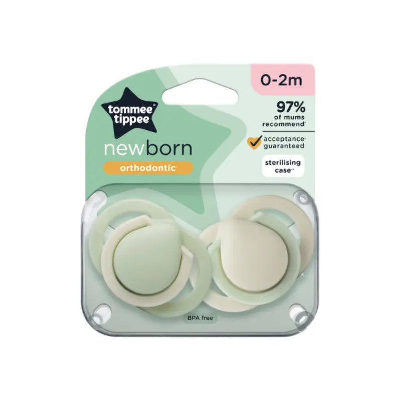 Newborn Soother 0-2M - Pack of 2