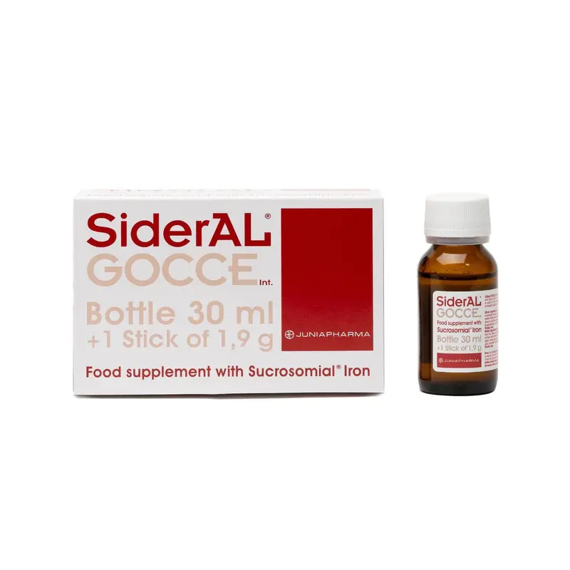 Junia Pharma SiderAl Gocce Bottle