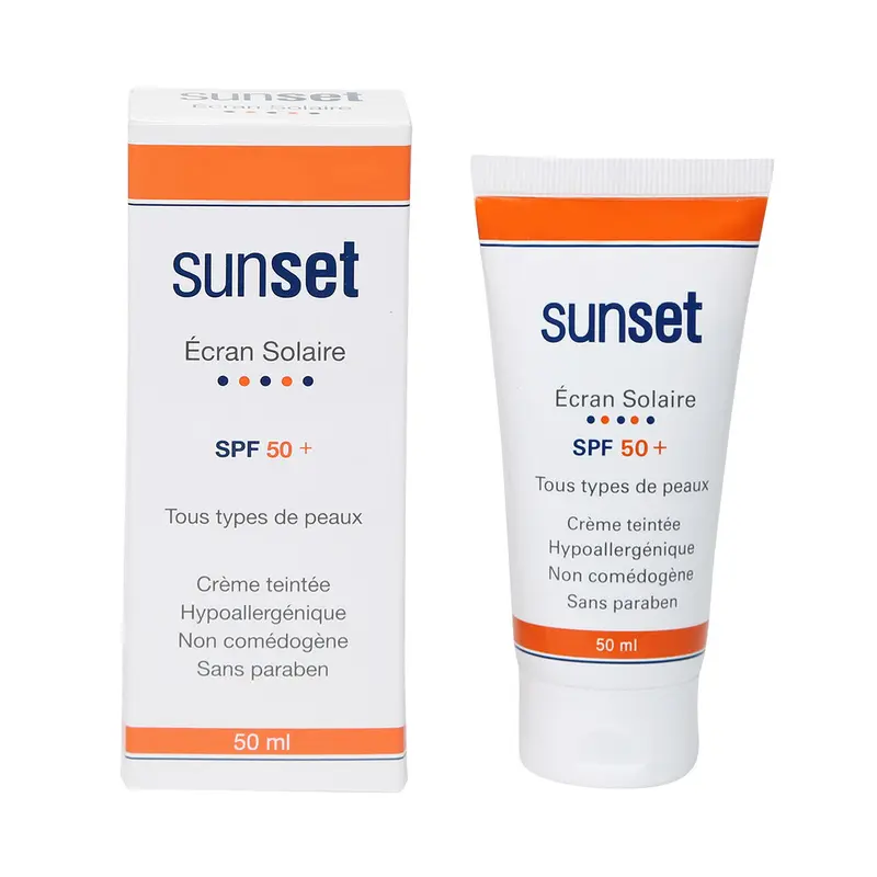 Sunset Ecran Solaire Spf 50+ - Tinted