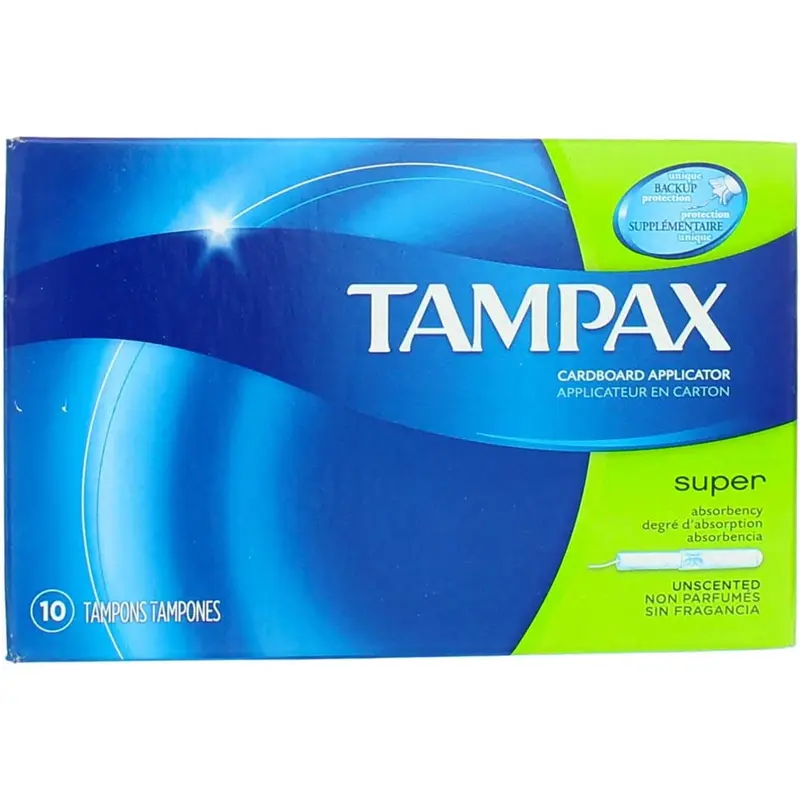 Super Absorbency Tampons 10 Count