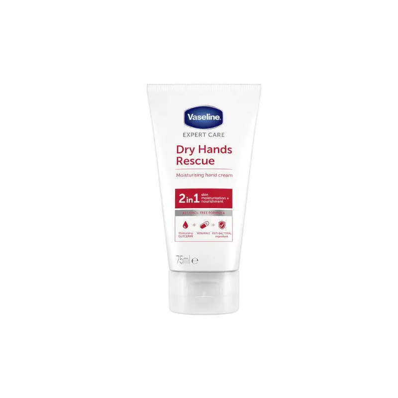 VASELINE DRY HANDS RESCUE CREAM 2 IN 1