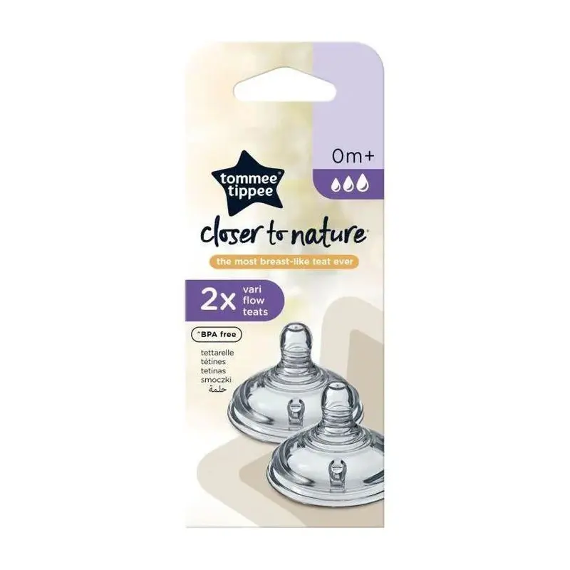 Vari Flow Teats 0M+ From first day of motherhood