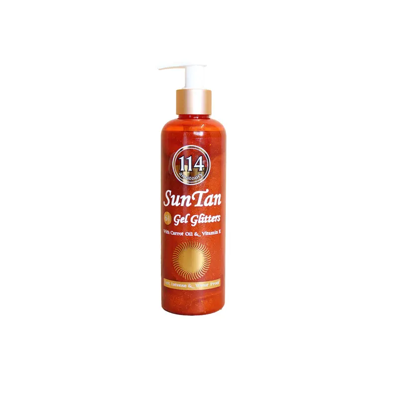 Sun Tan Gel Glitters