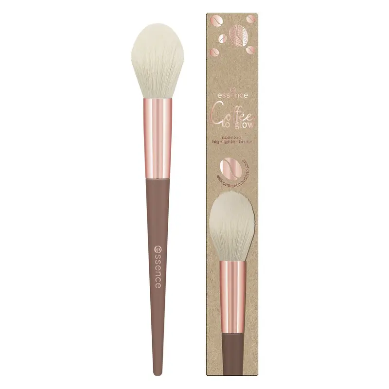 Coffee To Glow Scented Highlighter Brush 01 Hello Brew-Tiful!