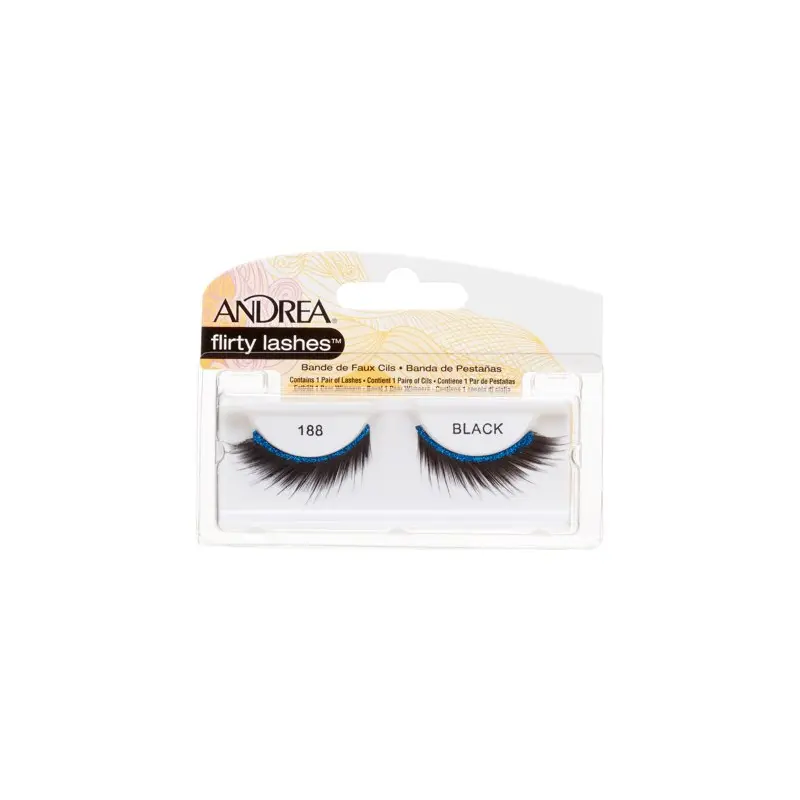 FLIRTY LASHES 188 BLACK
