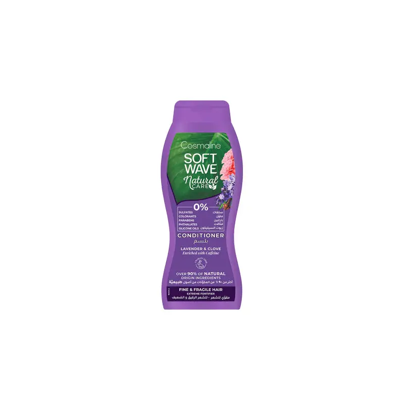Soft Wave Natural Care Conditioner Fine & Fragile Hair, 400Ml