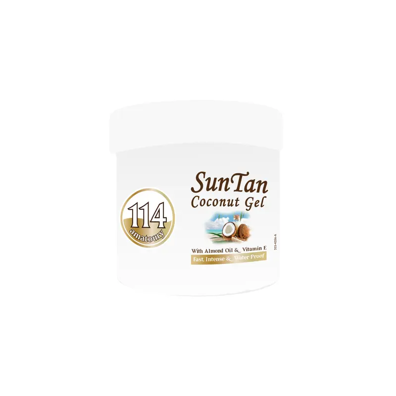 SUN TAN COCONUT GEL JAR350