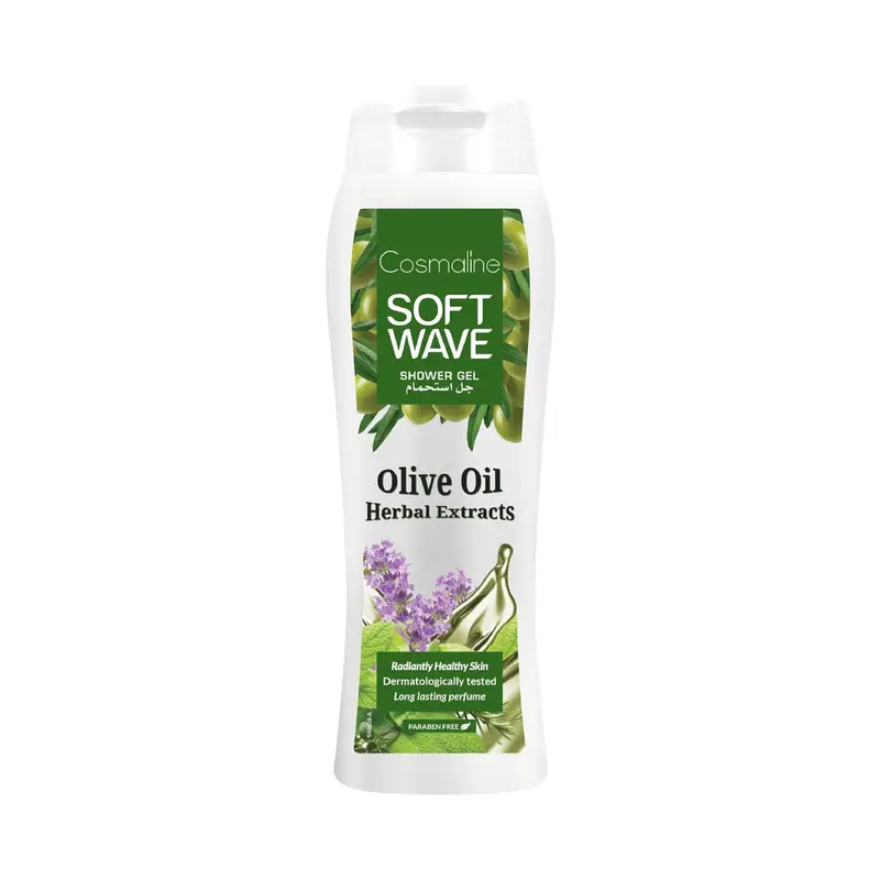 Soft Wave Shower Gel Olive Oil Herbal Extracts 400ml