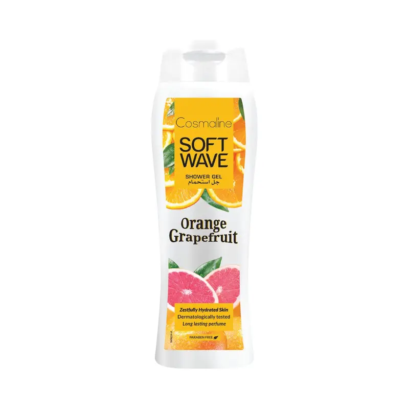 Soft Wave Shower Gel Orange And Grape Fruit 400ml
