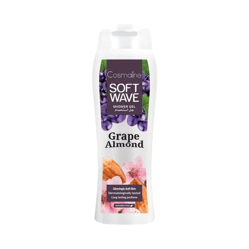 Soft Wave Shower Gel Grape And Almond 400ml