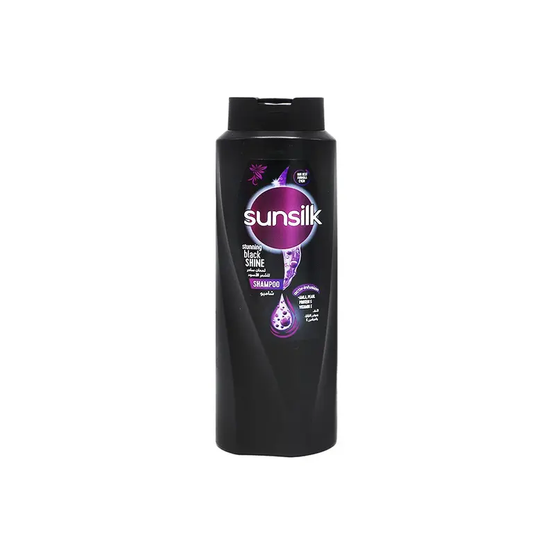 SUNSILK SHAMPOO BALCK SHINE 600ML