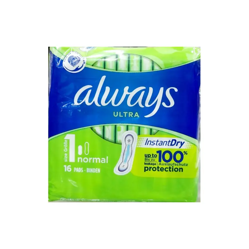 Ultra Normal Sanitary Towels (16 Pack)