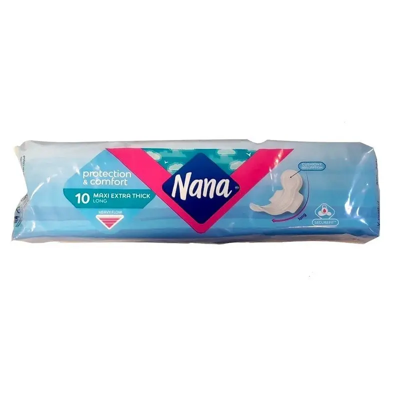 Women Pads Maxi Extra Thick Long 10 Pads