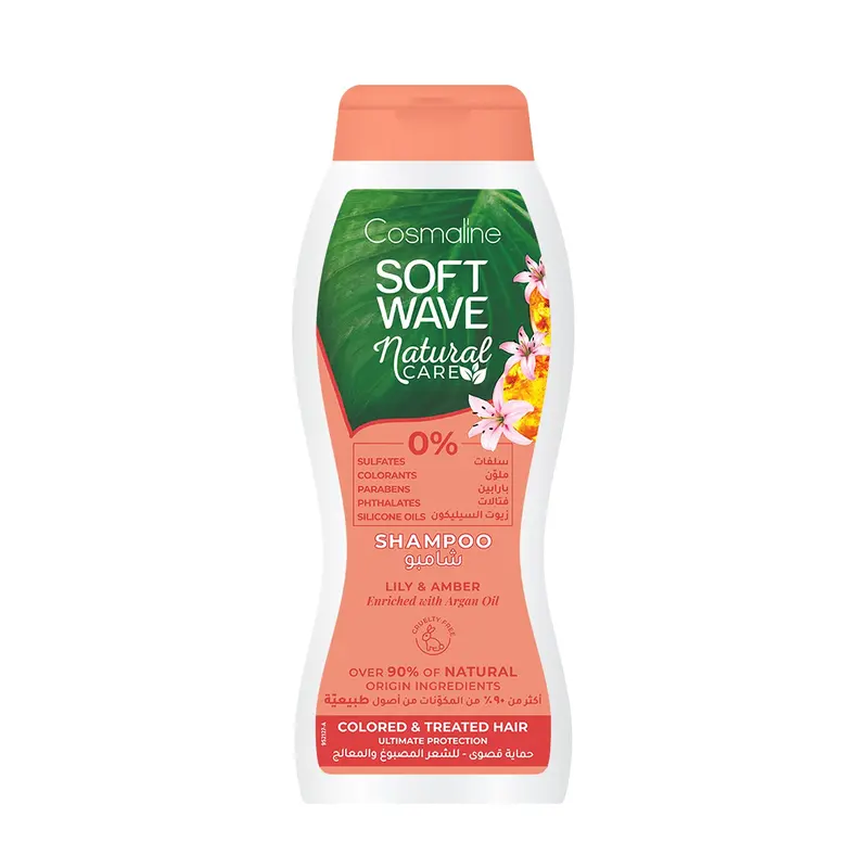 Soft Wave Natural Care Shampoo Colored & Treated Hair 400ml