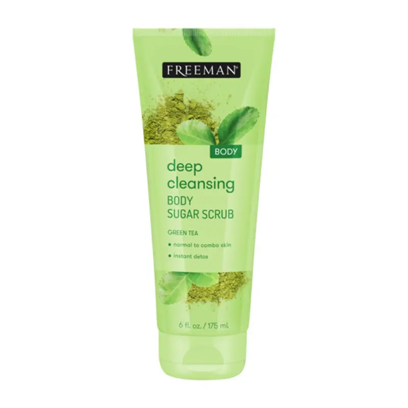 Tube Deep Cleansing Green Tea Body Sugar Scrub 175ml