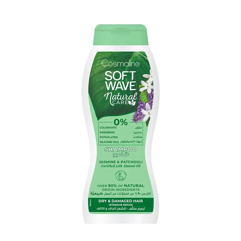 Soft Wave Natural Care Shampoo Dry & Damaged Hair 400ml