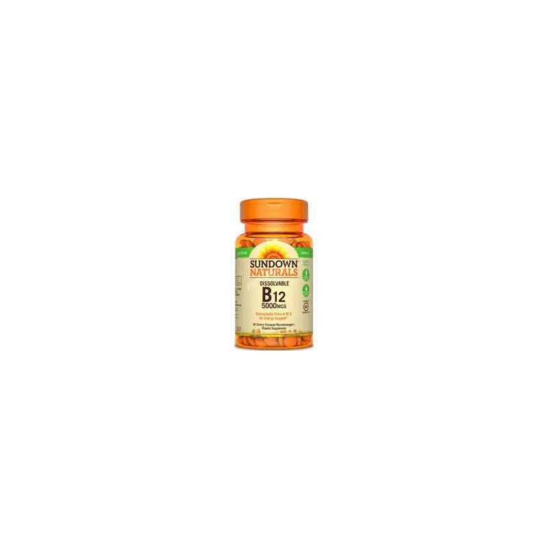 Sundown Sublingual Vitamin B12 60Cap