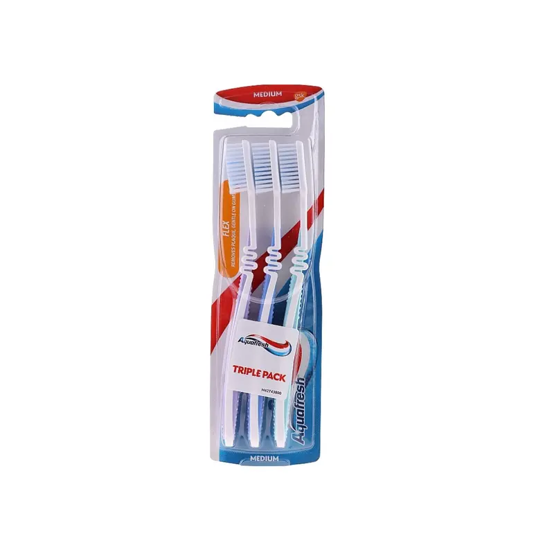 Clean & Flex Medium Toothbrush Triple Pack