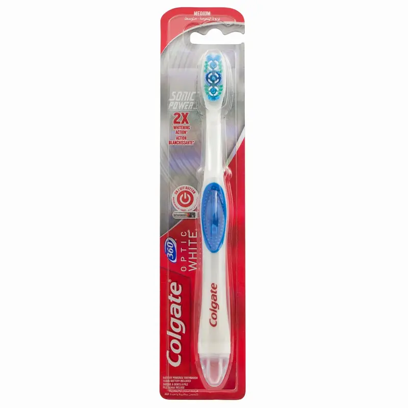 Colgate 360 Optic White Soft Whitening Toothbrush Soft