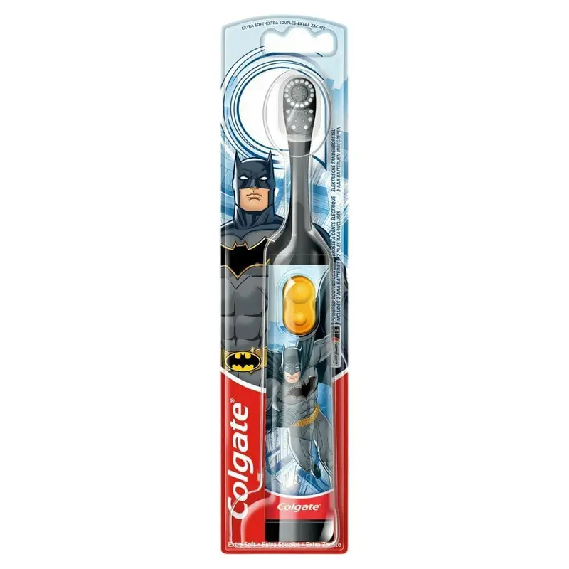Electric Toothbrush Battery Powered Batman Teeth Cleaner Brush