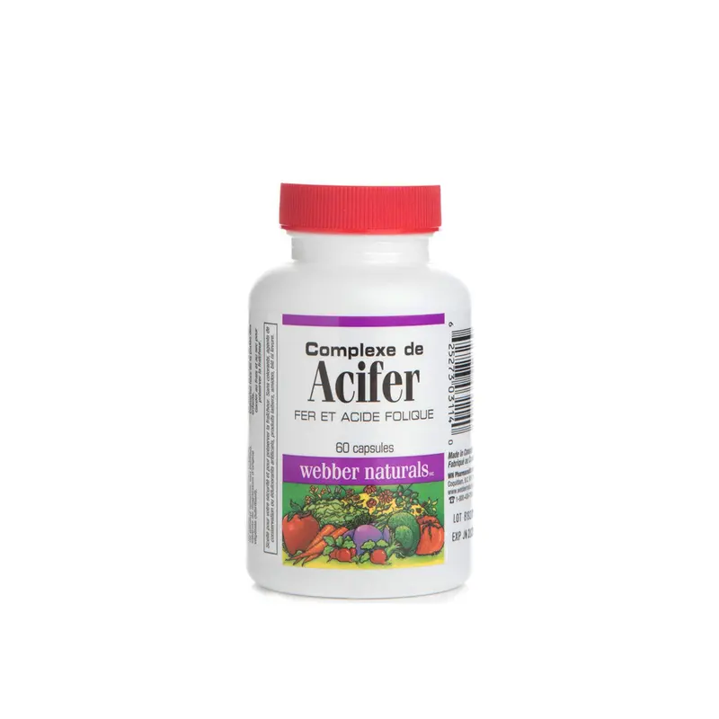 Acifer Complex iron & folic acid 60 Cap