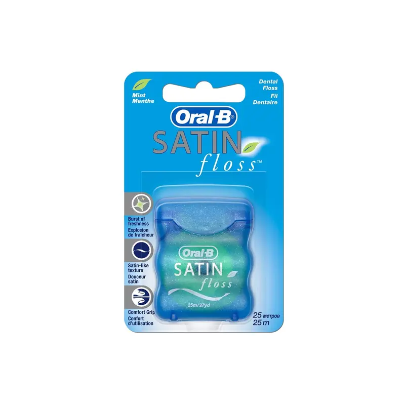 ORAL-B SATIN FLOSS MINT 25M