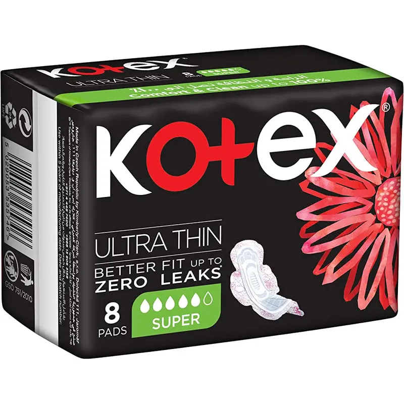 Ultra Super 8 Sanitary Pads