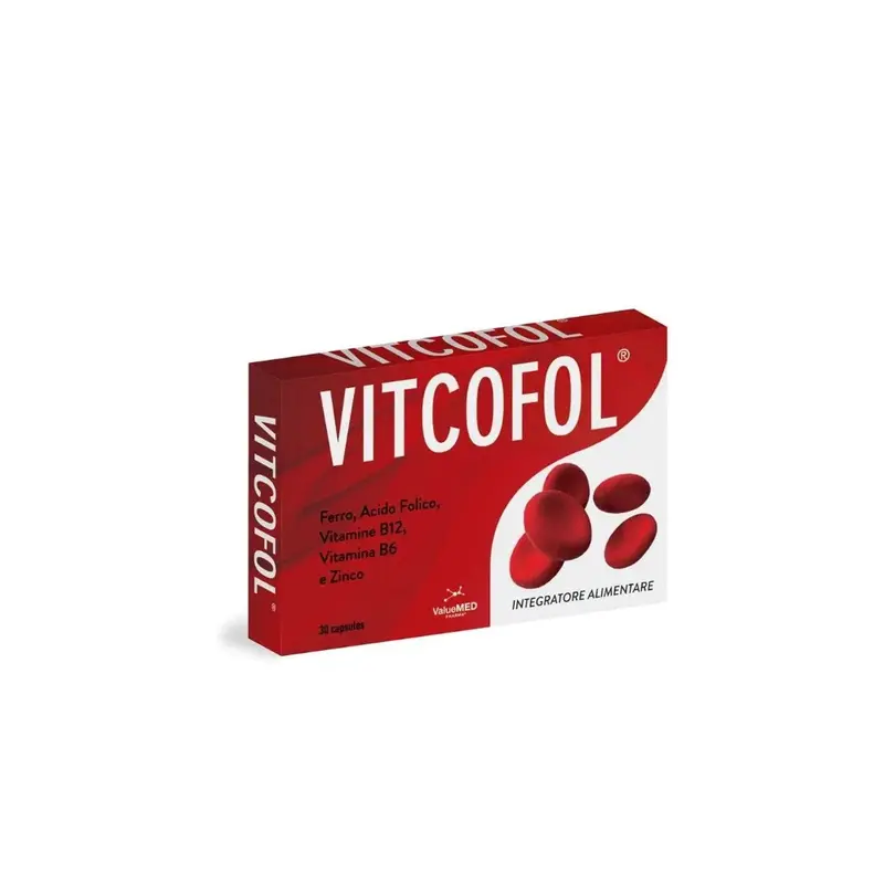 Vitcofol Food supplement 30 Cap