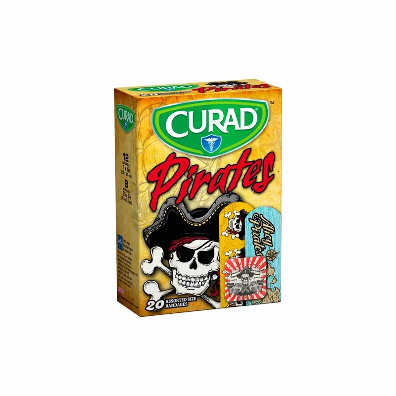 Pirates Bandages - Box of 20