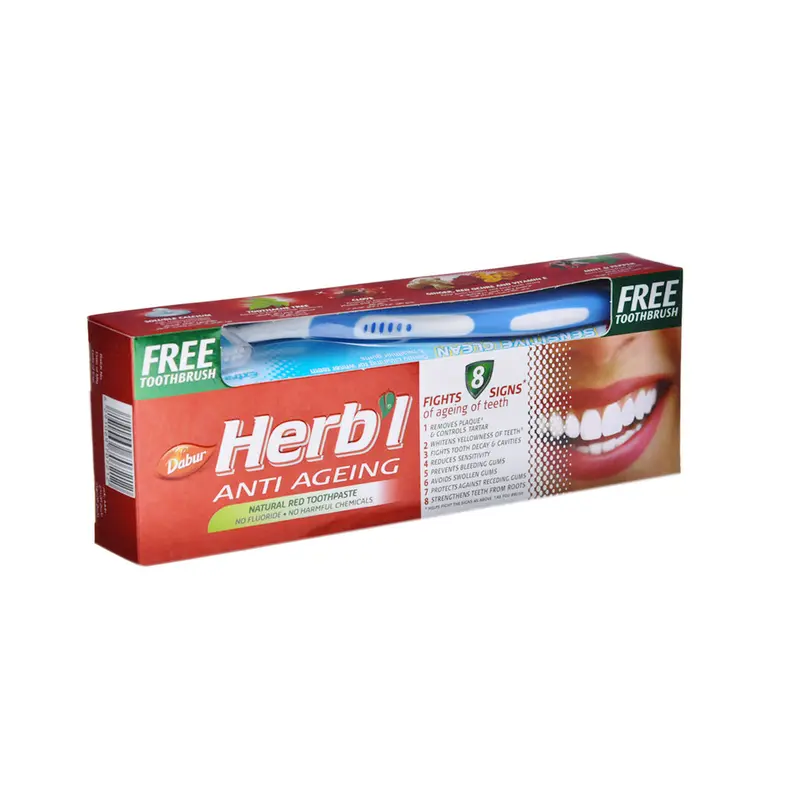 Anti Aging Herbal Tooth Paste 150g + Tooth Brush