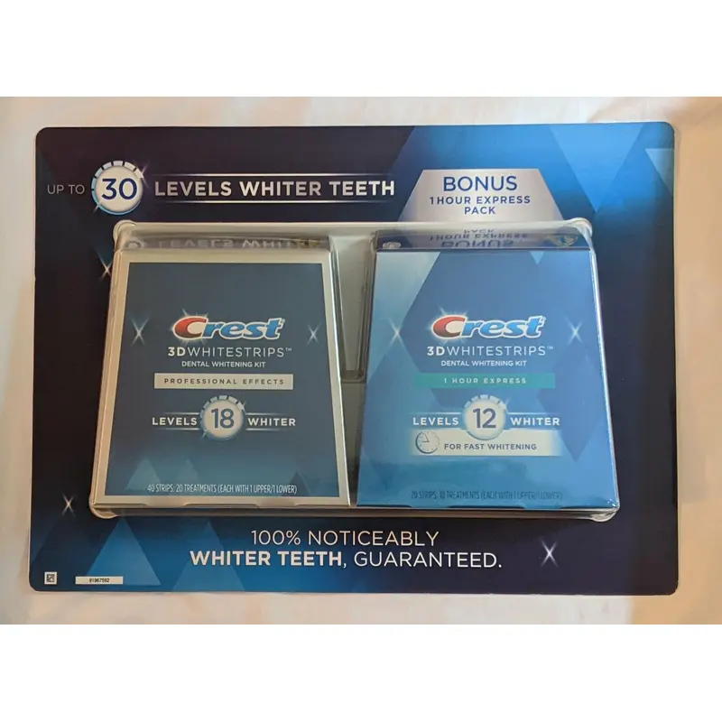 Crest 3D Whitestrips Dental Whitening Kit