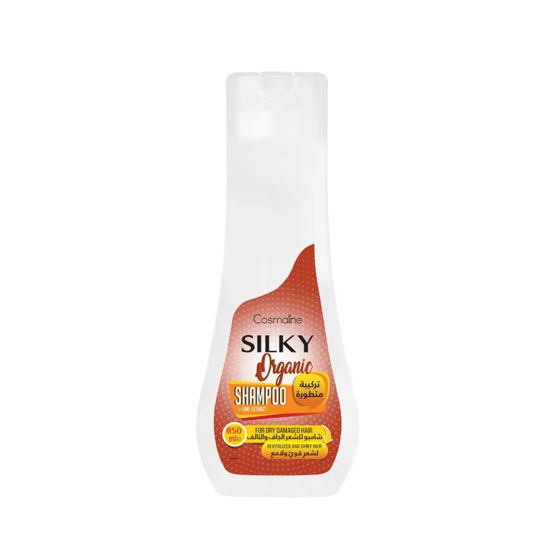 Silky Organic Shampoo For Dry Damaged Hair 850ml
