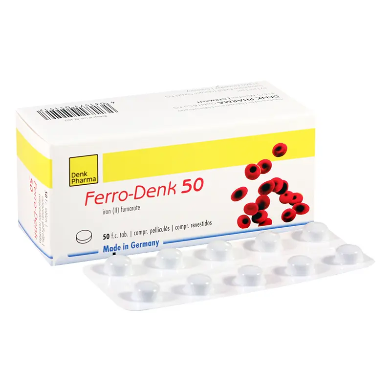 50 TAB X 50 is a fast-acting iron supplement