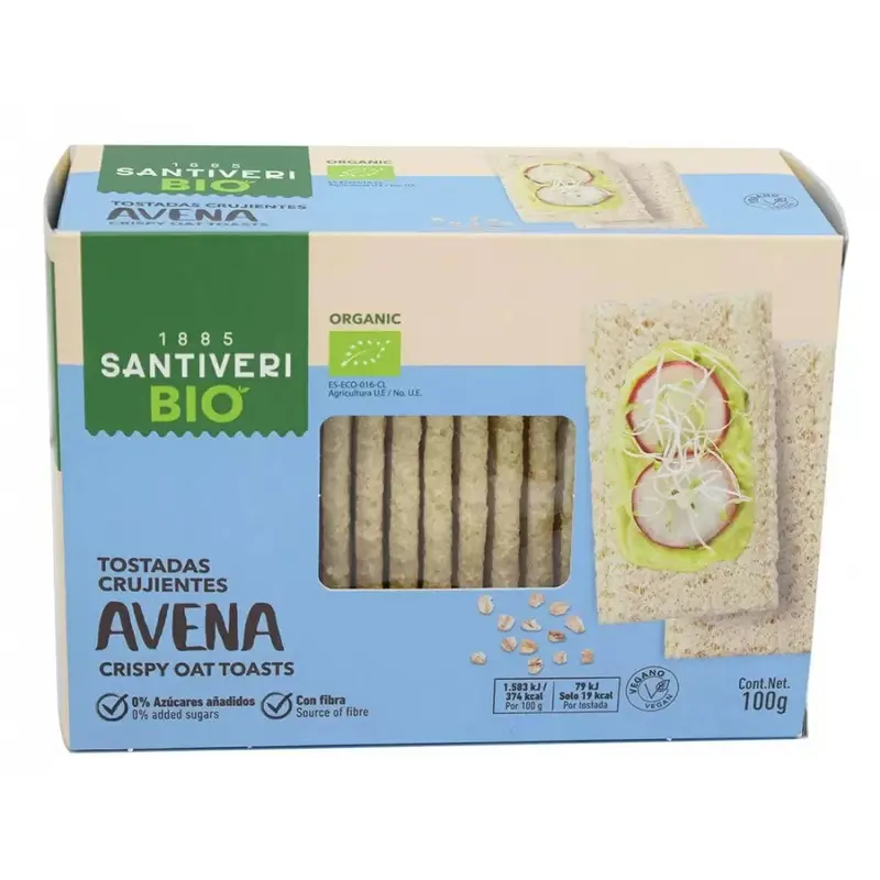 bio  avena Oat crackers 100g
