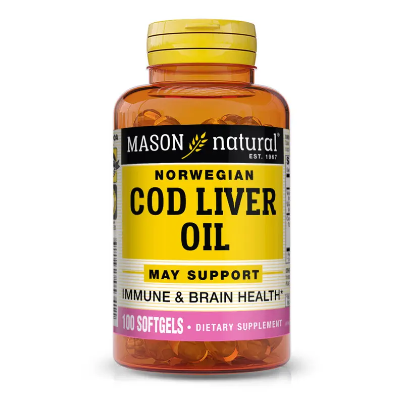 Cod Liver Oil Plus Vitamin A & D3