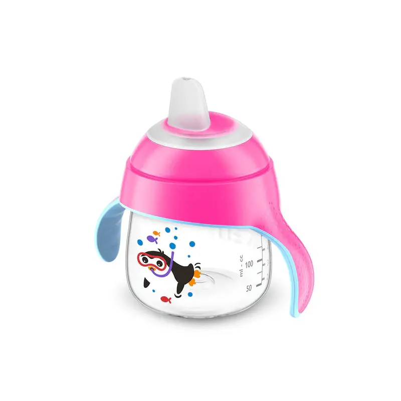 Sip, No Drip Cup 200ml 6m+ Pink