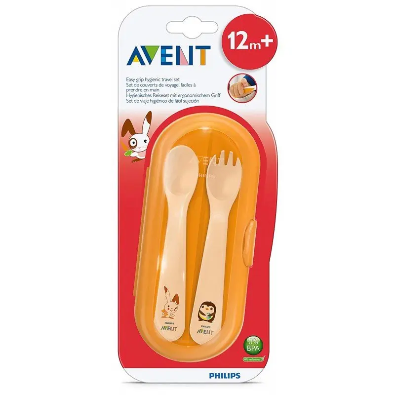 Toddler Fork & Spoon 12M+