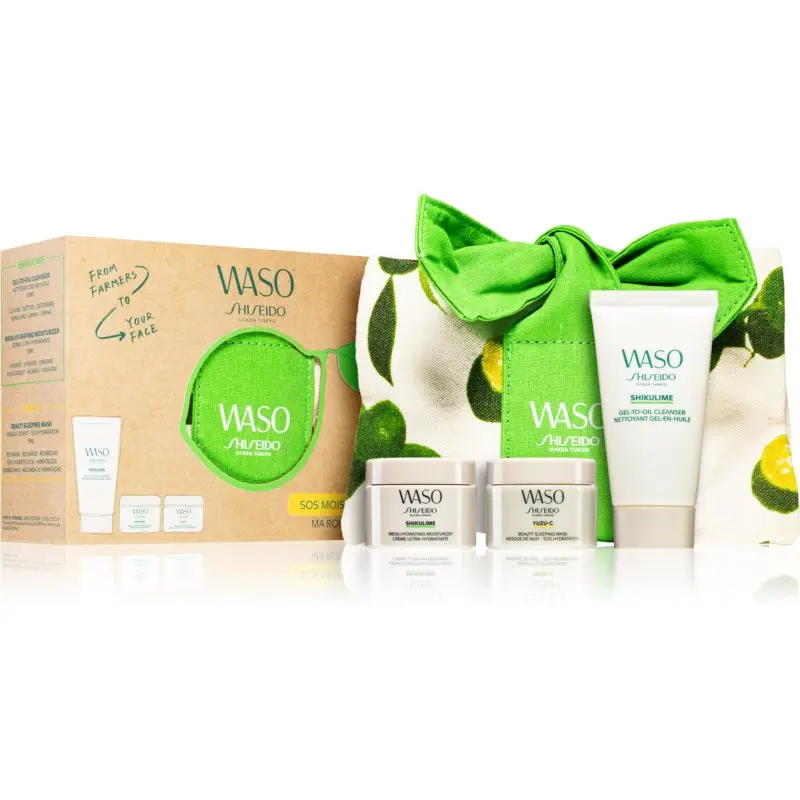 Waso Moisture Charge Gel to oil kit