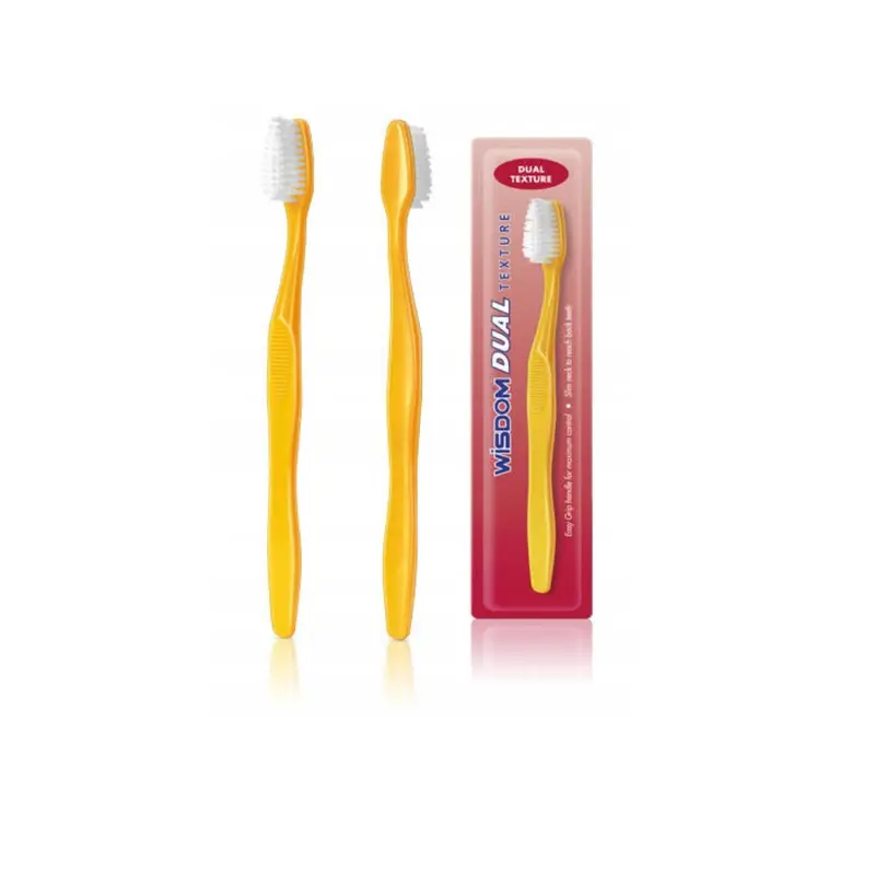 Addis Toothbrushes Dual Texture