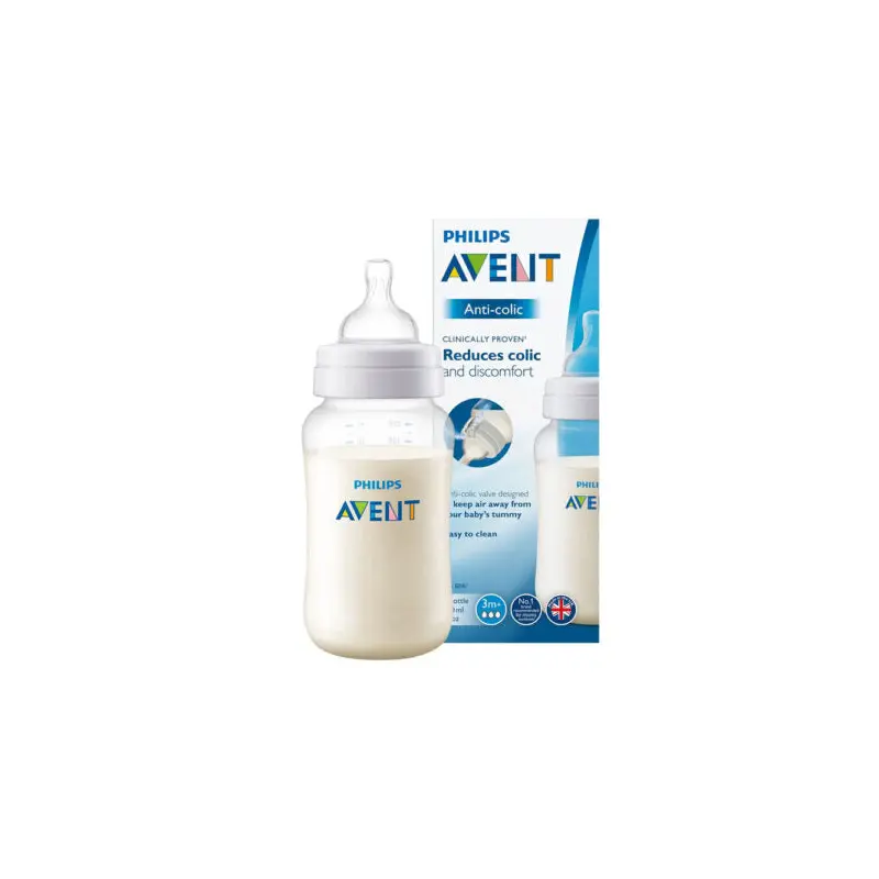 Anti-Colic Plastic Bottle (3m+) 330ml  Pack of 1