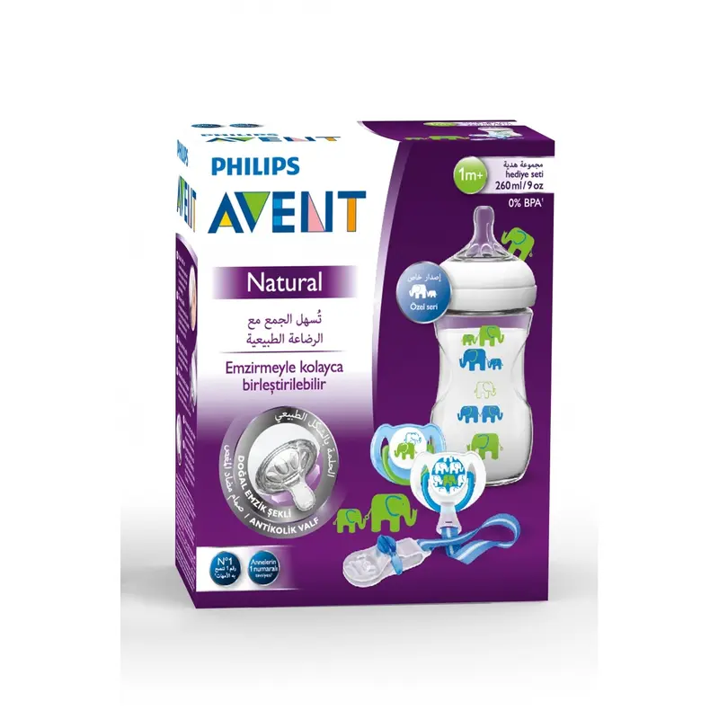 Fil Desenli Biberon Seti