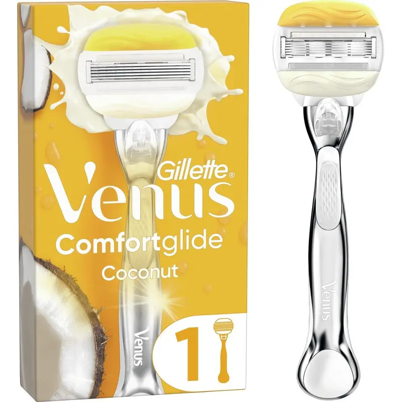 Venus Comfortglide Coconut Shaving System For Women - Razor