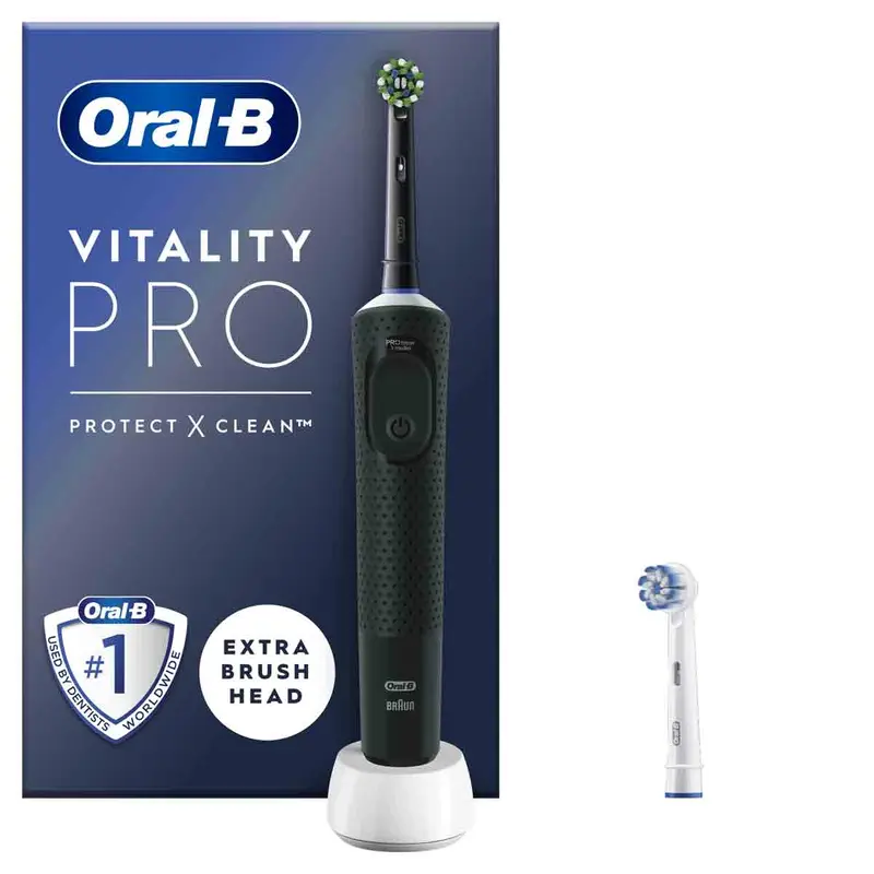 Vitality PRO Black Electric Toothbrush