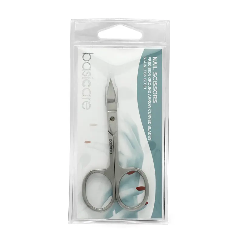 Stainless Steel Precision Ground Arrow Curved Blade Nail Scissors
