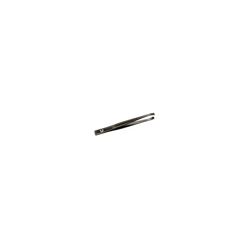 Tweezer Flat Tip Black